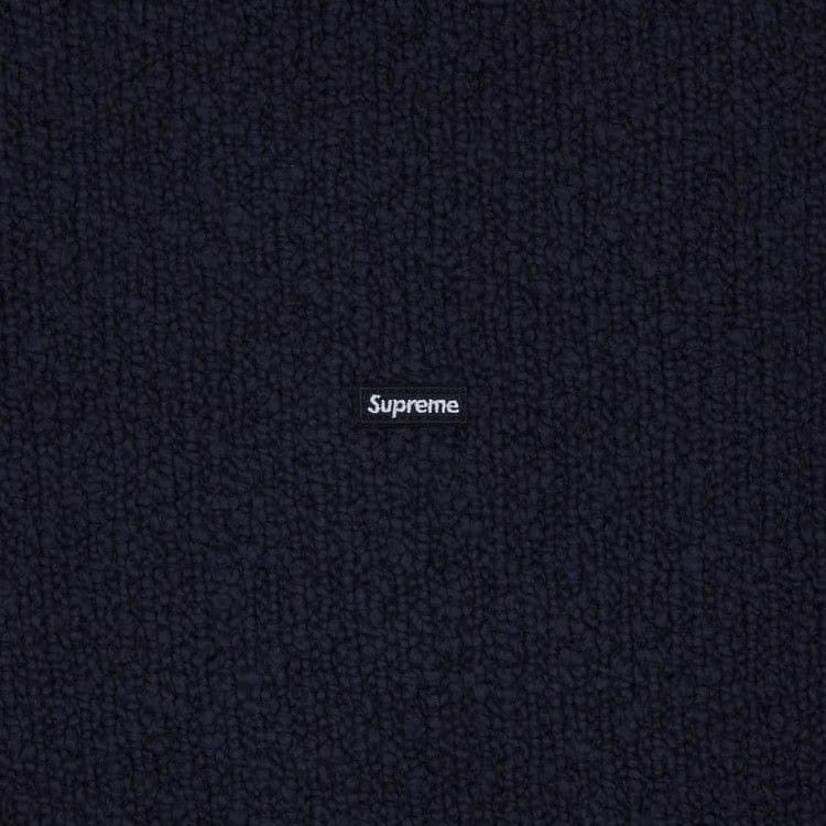 Supreme Bouclé Small Box Sweater Navy