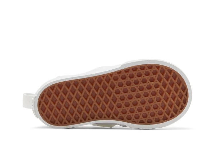 Slip-On V Toddler Triple White