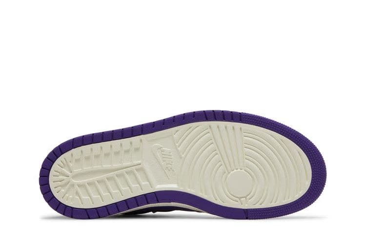 Wmns Air Jordan 1 Zoom Comfort 'Court Purple Patent'