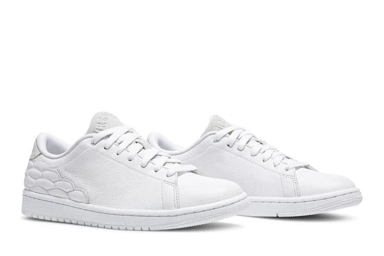 Air Jordan 1 Centre Court White on White