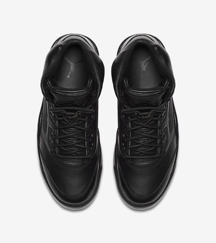Air Jordan 5 Retro Premium Triple Black