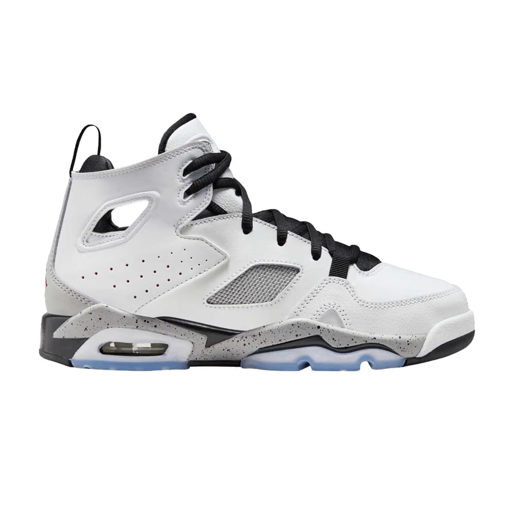 Air Jordan Flight Club 91 GS White Metallic Silver