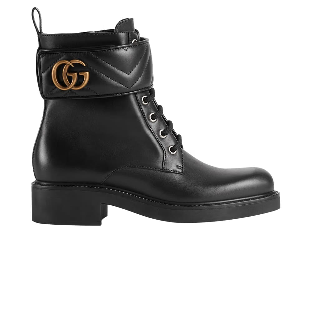 Gucci Wmns Ankle Boot 'Double G - Black'