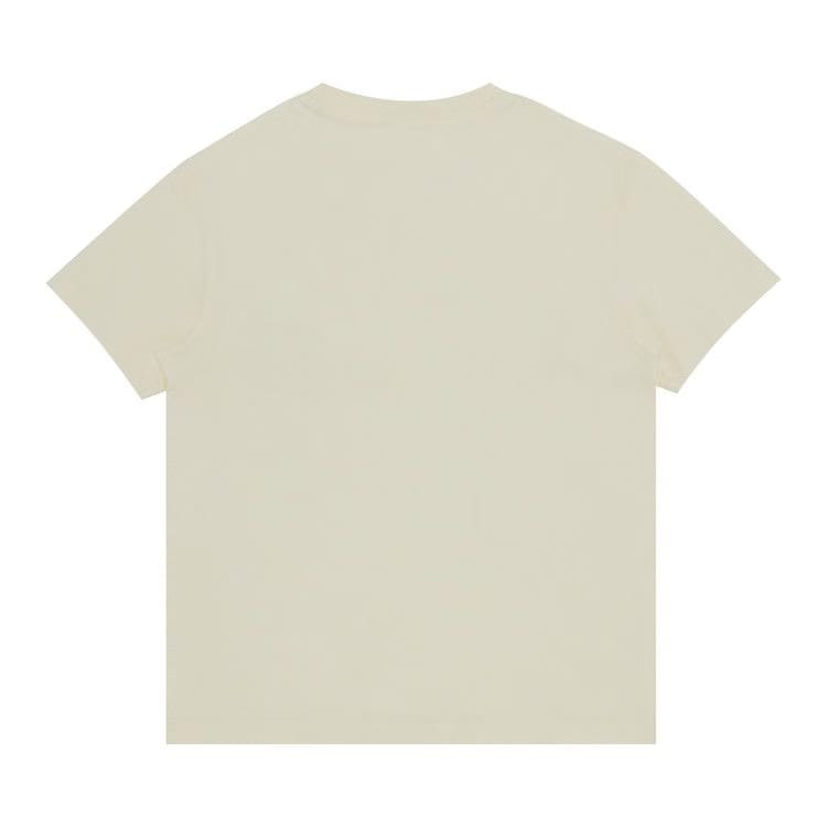 Lanvin Curb Emb Classic T-Shirt Milk