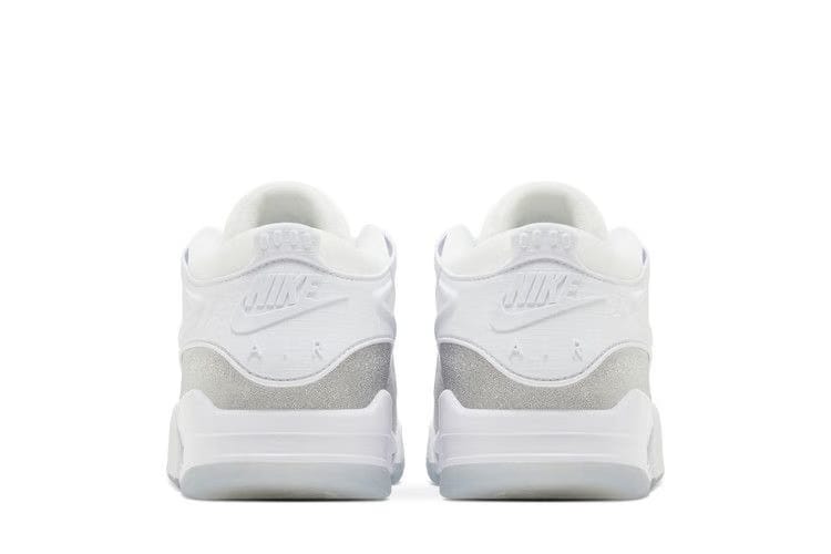 Wmns Air Jordan 4 RM 'White Silver Glitter'