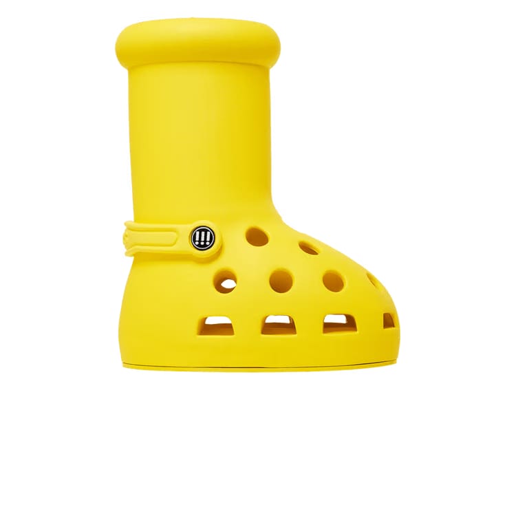 Crocs x MSCHF Big Red Boot Yellow