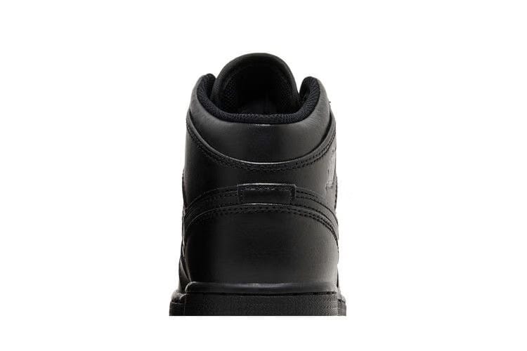 Air Jordan 1 Mid GS Triple Black 2022