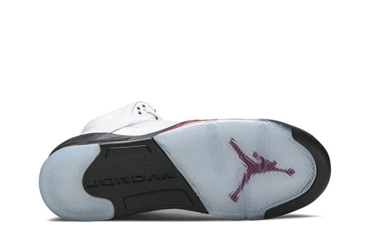 Air Jordan 5 Retro GS White Fire Red 2020