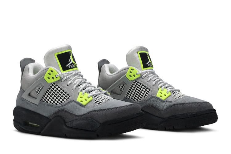 Air Jordan 4 Retro SE GS Neon 95