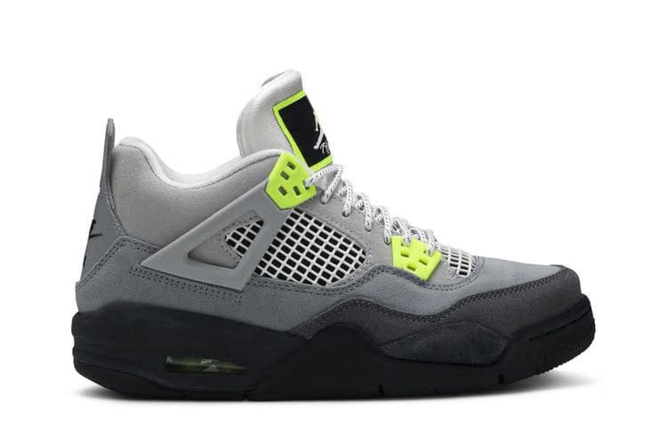 Air Jordan 4 Retro SE GS Neon 95