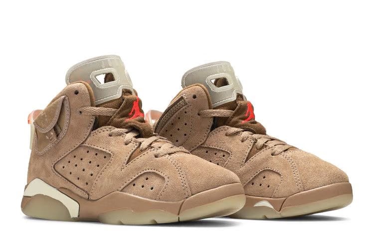 Travis Scott x Air Jordan 6 Retro PS British Khaki