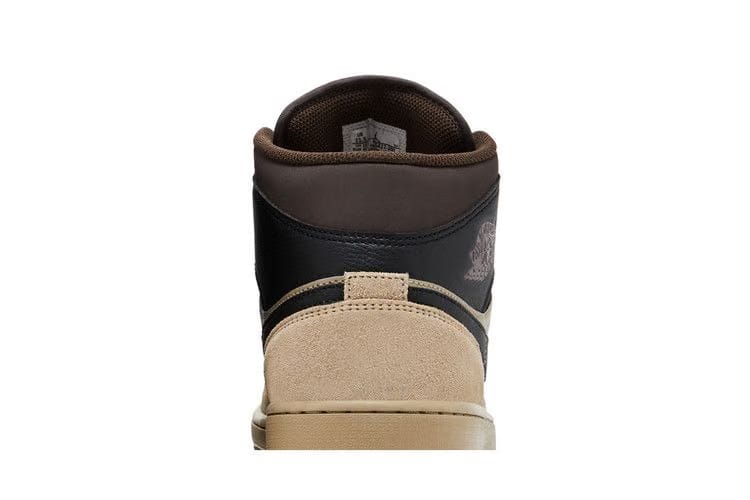 Air Jordan 1 Mid Khaki Black