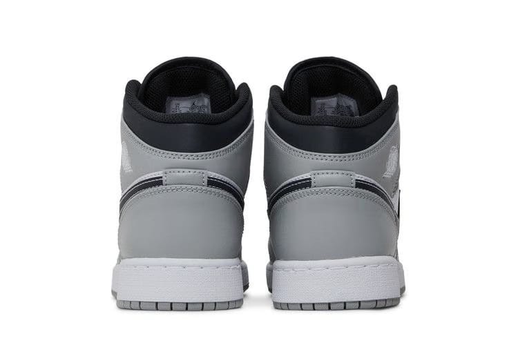 Air Jordan 1 Mid GS Light Smoke Grey