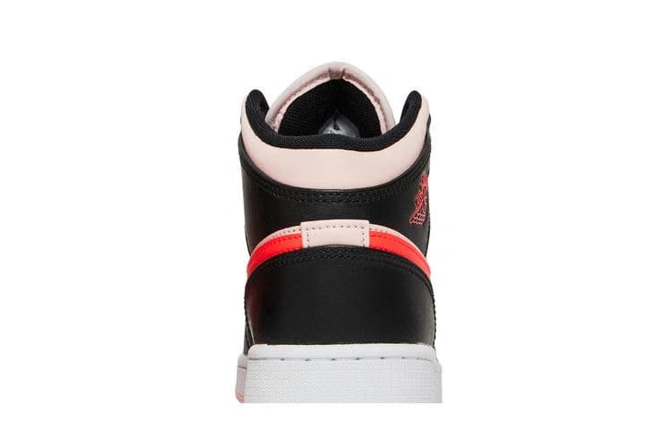 Air Jordan 1 Mid GS Black Pink Crimson