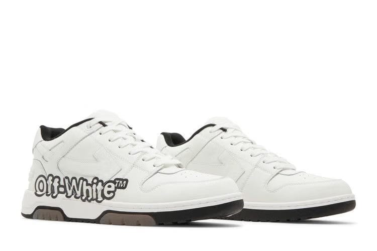 Off-White Out of Office Low Logo Print - White Black