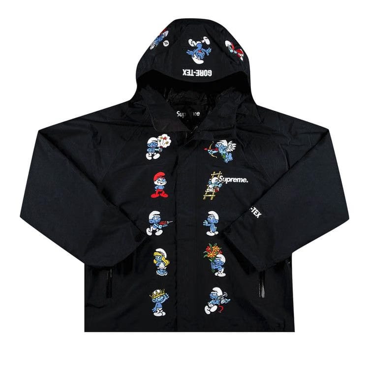 Supreme x Smurfs GORE-TEX Shell Jacket Black