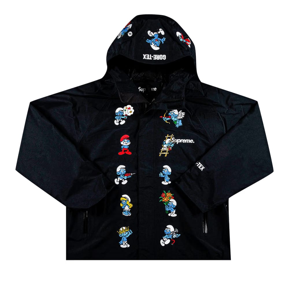 Supreme x Smurfs GORE-TEX Shell Jacket Black
