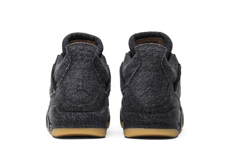Levi's x Air Jordan 4 Retro GS Black Denim