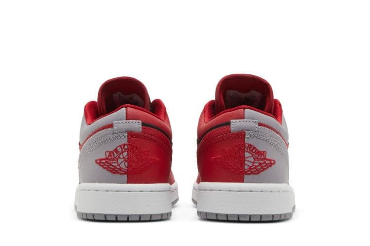 Wmns Air Jordan 1 Low SE 'Split - Gym Red Cement Grey'