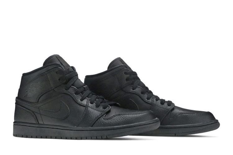 Air Jordan 1 Mid Triple Black 2020