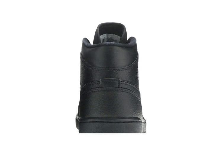 Air Jordan 1 Mid Triple Black 2020
