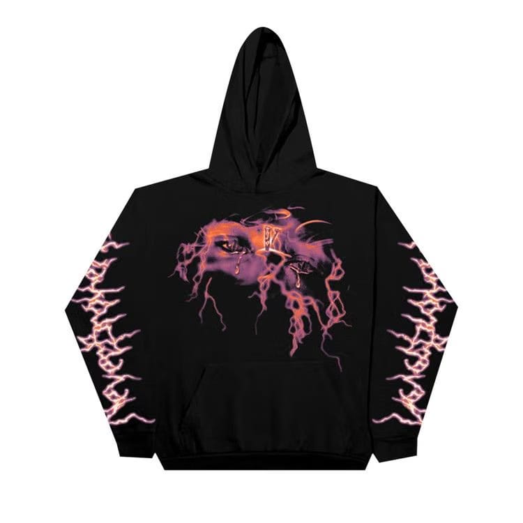 Vlone x NBA Youngboy Eyes Hoodie Black