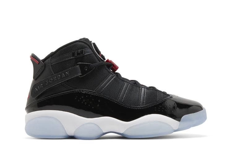 Air Jordan 6 Rings Black Gym Red