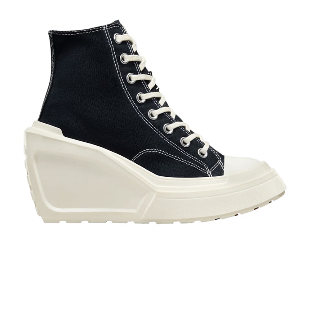 Wmns Chuck 70 De Luxe Wedge 'Black Egret'