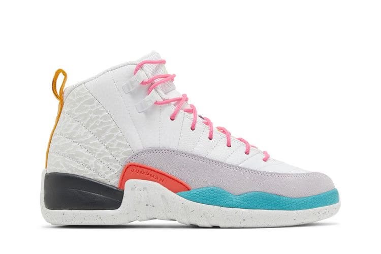 Air Jordan 12 Retro GS White Vapor Green