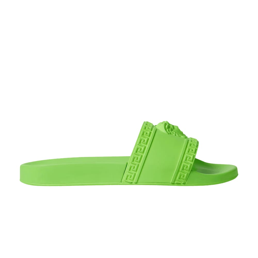 Versace Palazzo Medusa Pool Slide Green