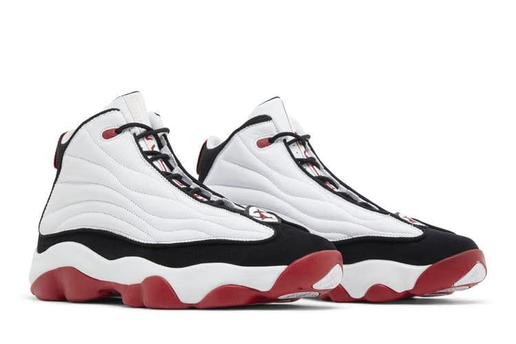 Air Jordan Pro Strong White Black Gym Red