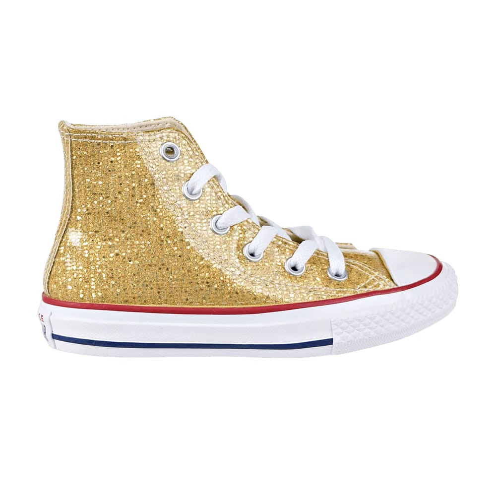 Chuck Taylor All Star High GS Gold Glitter