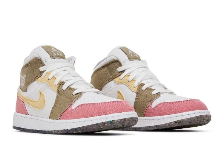 Air Jordan 1 Mid SE GS Pastel Grind
