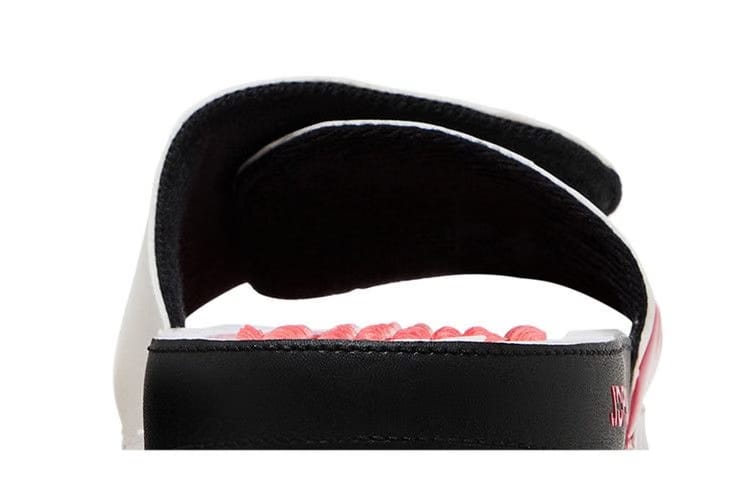 Air Jordan Hydro 5 Retro Slide White Fire Red