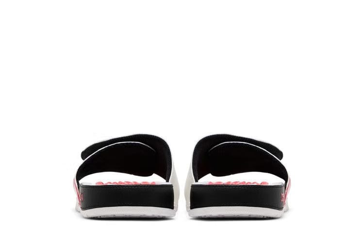 Air Jordan Hydro 5 Retro Slide White Fire Red