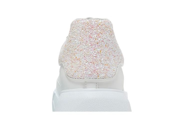 Alexander McQueen Wmns Court Trainer 'White Pink Glitter'