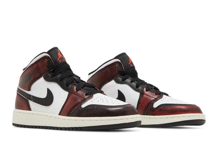 Air Jordan 1 Mid SE GS Wear-Away
