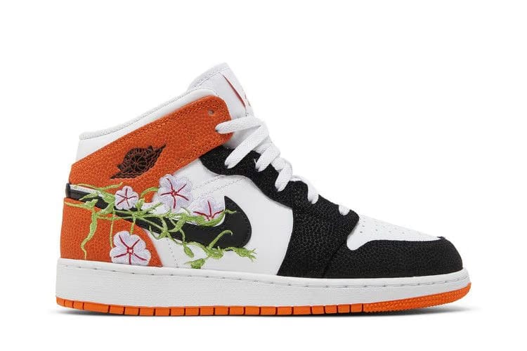Air Jordan 1 Mid GS Floral