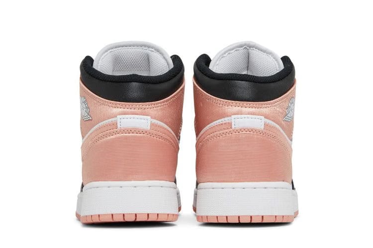 Air Jordan 1 Mid GS White Light Madder Root