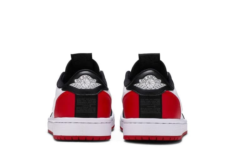 Wmns Air Jordan 1 Low Slip 'Black Toe'
