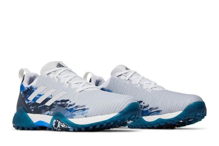 CodeChaos Golf White Crew Navy
