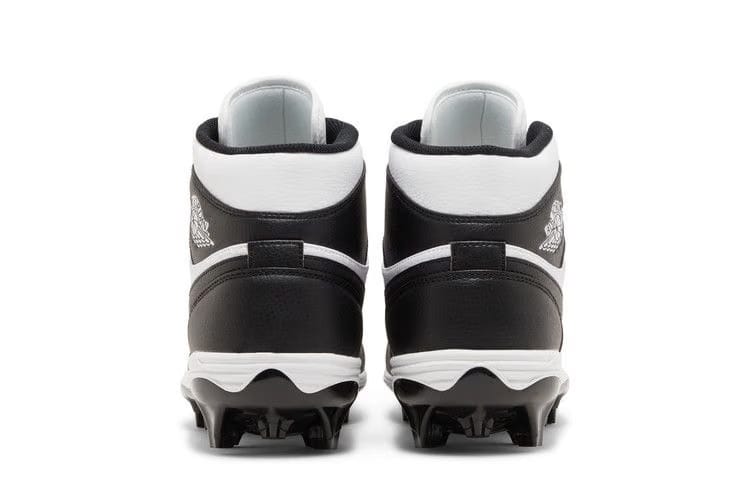 Air Jordan 1 Mid TD Cleat Black White 2023