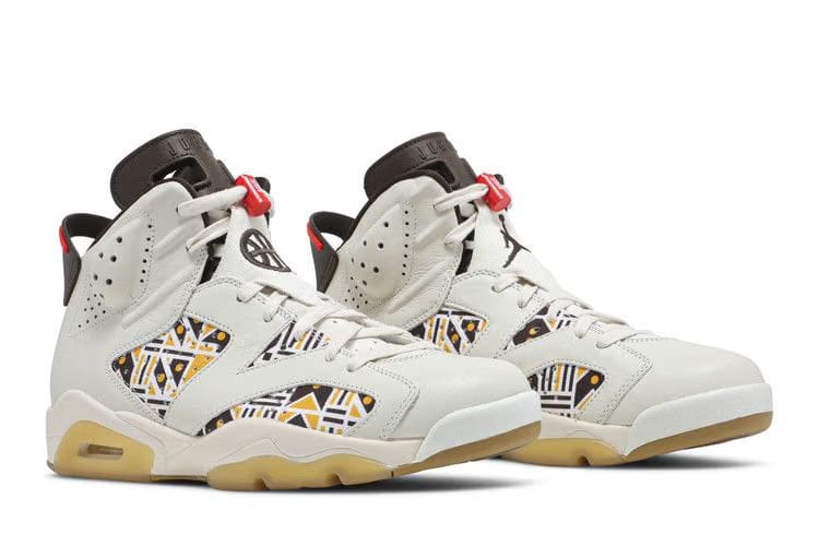 Air Jordan 6 Retro Quai 54 - Sail Gum