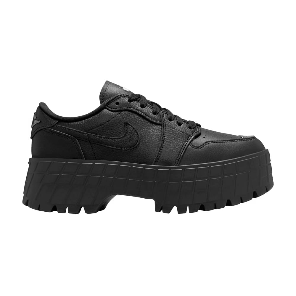 Wmns Air Jordan 1 Low Brooklyn 'Metallic Black'