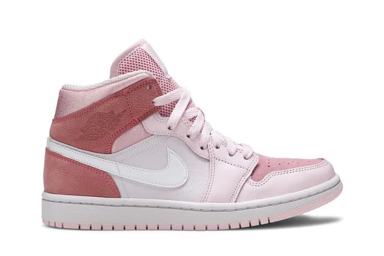 Wmns Air Jordan 1 Mid 'Digital Pink'
