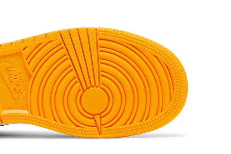 Air Jordan 1 Mid GS Reverse Yellow Toe