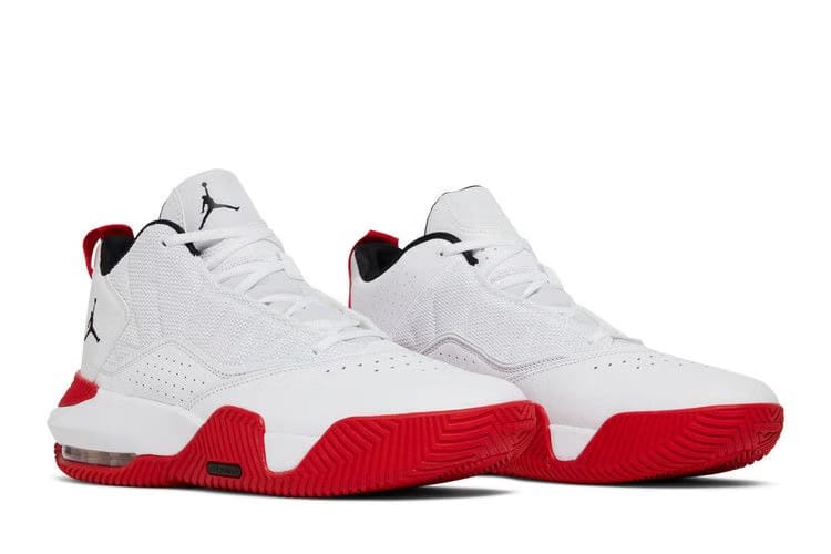 Air Jordan Stay Loyal White University Red