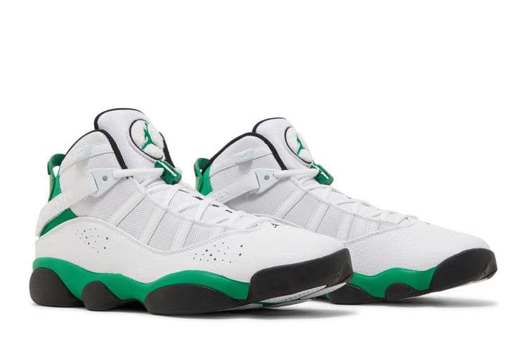Air Jordan 6 Rings White Lucky Green