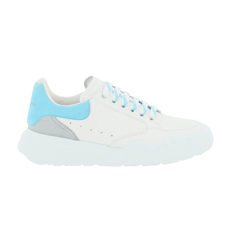 Alexander McQueen Wmns Court Trainer 'White Grey Blue'