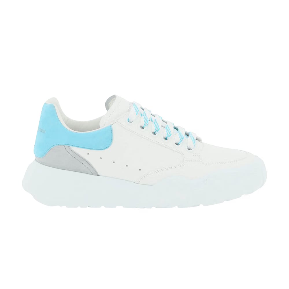 Alexander McQueen Wmns Court Trainer 'White Grey Blue'